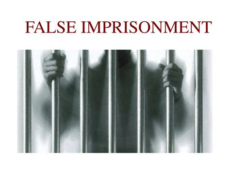 wrongful imprisonment